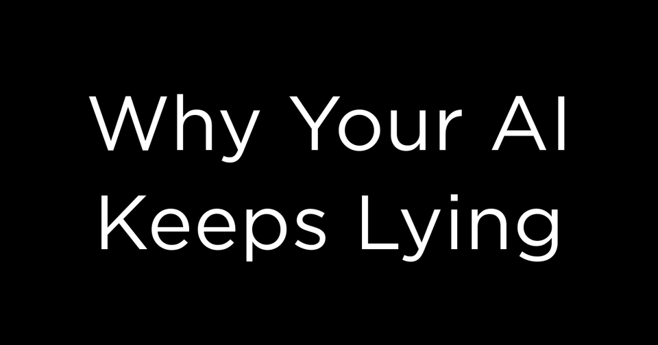 Why Your AI Keeps Lying (And How Industrial Controls Fixed This 50 Years Ago)